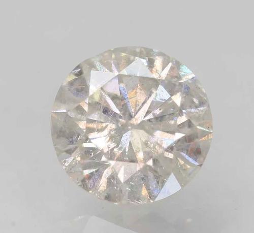 Diamante Auténtico Certificado 0.70 Ct G Sl2