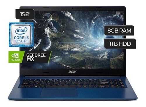 Laptop Acer A315 Core I5 8gb Ssd240gb+1tb 2gb Nvidia