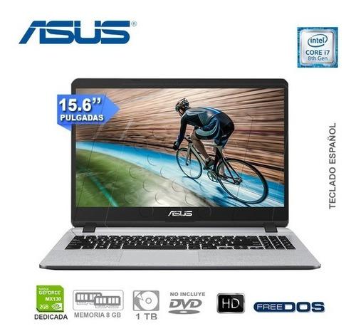 Laptop Asus X507uf Core I7-8550u, 8gb, 1tb, 15.6´, 2gb