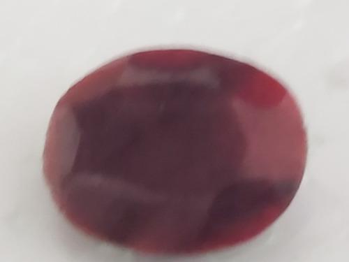 Piedra Rubí Rojo Opaco Africano Sangre Natural 6ct.40b