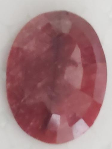 Piedra Rubí Rojo Opaco Africano Sangre Natural 7.5 CtN39b