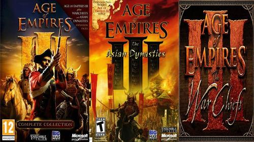 Age Of Empires Iii + Expansiones Instalación Asistida