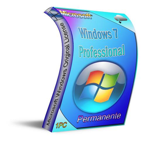 Lic. Windows 7 Pro. 1 Pc Entrega Inmediata