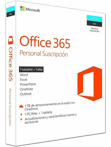 Microsoft Office 365 Windows Mac 5disp Onedrive 1tb Skype