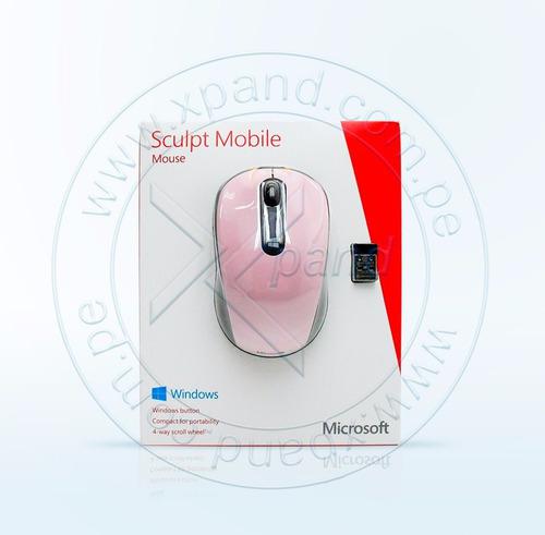 Mouse Óptico Inalámbrico Microsoft Sculpt Mobile, 1000