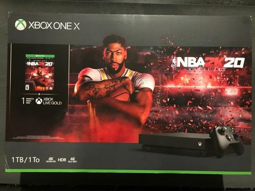 Xbox One X 1tb - Paquete Nba 2k20 100% Nuevo