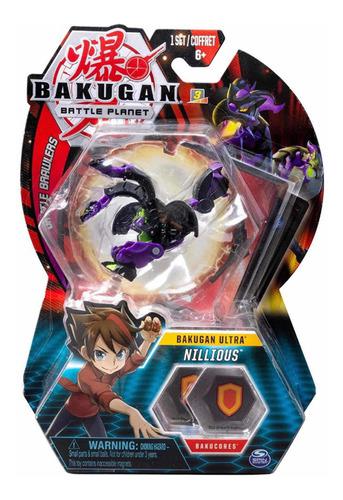 Bakugan Ultra Nillious Kit Original Nivel 3 Rare