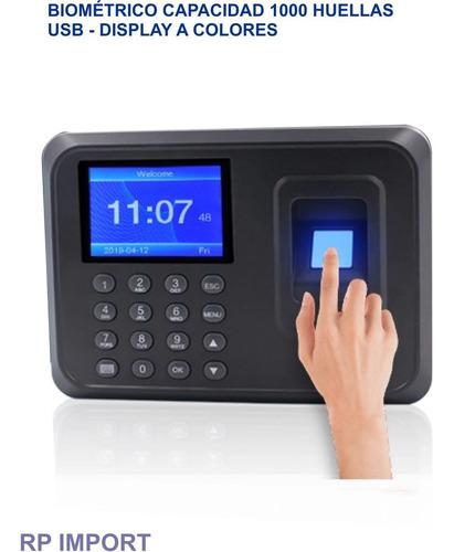 Reloj Control De Asistencia Biometrico Huella Digital 2019