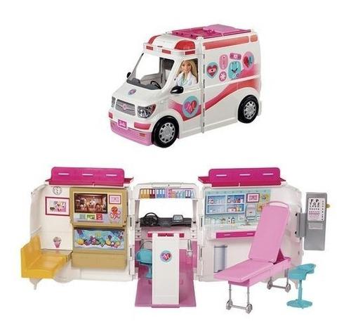 Barbie - Ambulancia Hospital 2 En 1