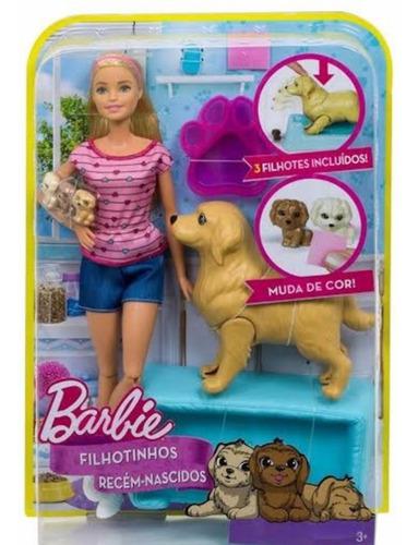 Barbie Cachorritos Recien Nacidos