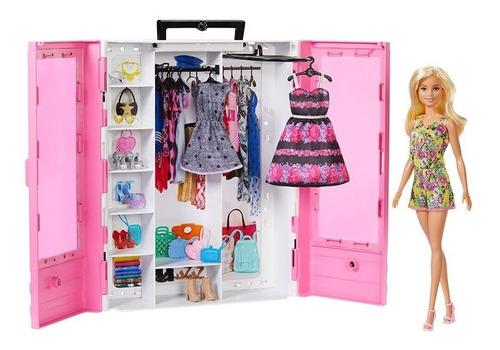Barbie Closet De Lujo + Muñeca Fashionista