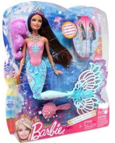 Barbie Sirena Colores Magicos