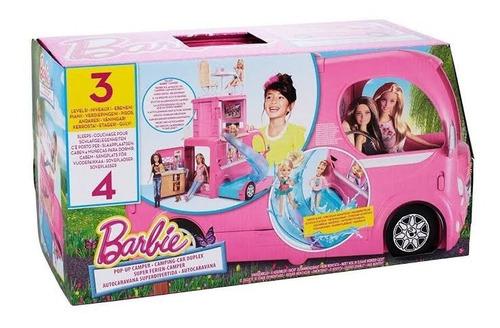 Camper Barbie Pop Up 3 Pisos Original Stock!!