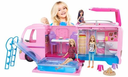 Camper De Lujo Barbie 2018 Original Mattel Caravana- Carruks