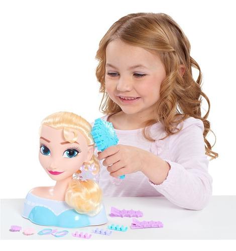 Disney Frozen Elsa Styling Head - Deluxe Original Usa