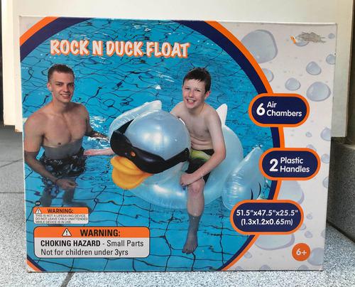 Flotador Rock N Duck Para Piscina.