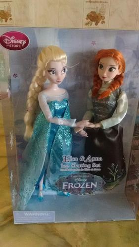 Frozen Disney Princesas Ana Y Elsa Con Patines Disney Store