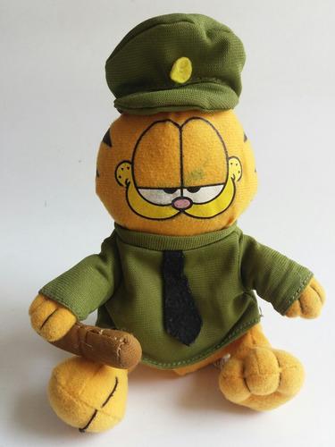 Garfield Policia Muñeco Peluche De La Coleccion De Oficios