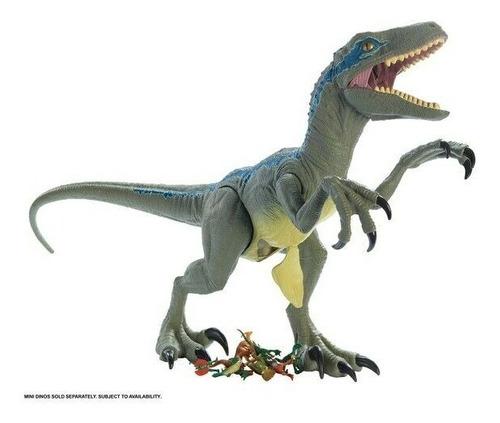 Velociraptor Blue Super Colosal Jurassic World Dino Rivals