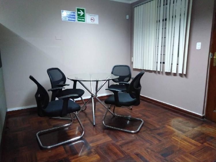4 Amplias Oficinas en Av Reducto en Miraflores