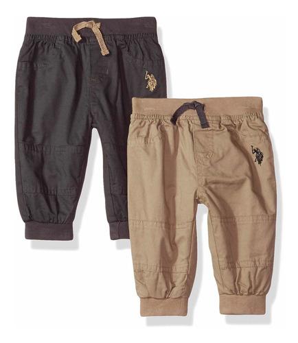 Pantalones Jogger U.s. Polo Assn Para Bebé 18 Meses