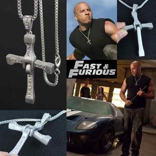 Cruz De Toretto Rapidos Y Furiosos Collar Para Varon Cruz