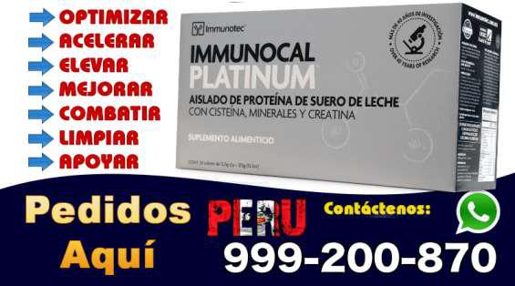 Immunocal peru bolivia ecuador surco en Lima