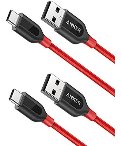 2 Unidades] Cable Para Conexión Usb-c A Usb A 2.0 Anker