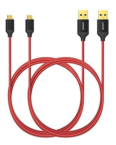 Anker - Cable Micro Usb Trenzado De Nailon Sin Enredos Con C