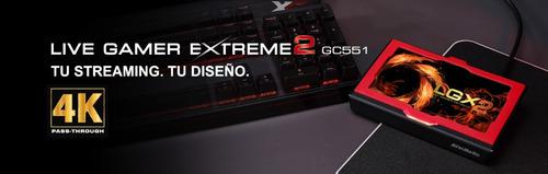 Capturador Avermedia Live Gamer Extreme 2 - Gc551 Top
