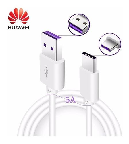 Huawei Cable Tipo C Súpercharge 5a Mate 9,p10/plus/p20/pro