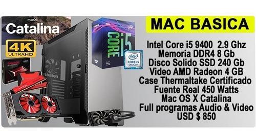 Mac Basica Core I5 Editor Video Y Audio Mac Os X Catalina