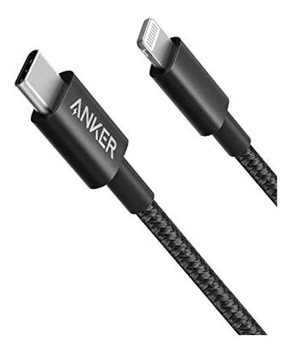 Usb C A Lightning Cable, Anker New Nylon Usb-c A Lightning C
