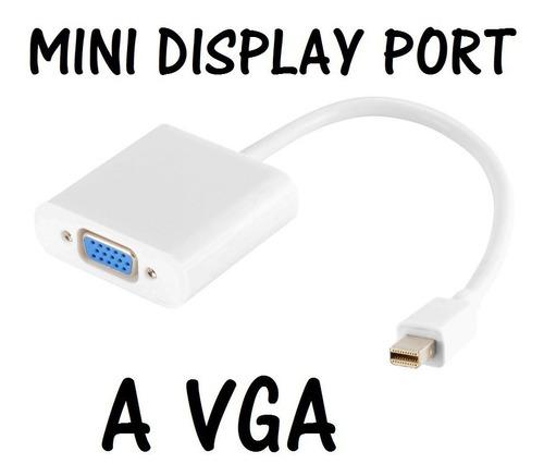 Adaptador Thunderbolt Mini Displayport A Vga Apple Mac Pro