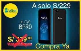 Nuevo Bitel Bpro A Solo S/229
