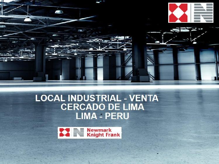 Venta de Local Industrial en Cercado de Lima