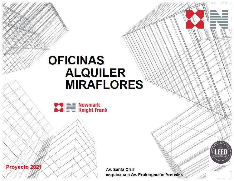 Alquiler de Oficinas en Miraflores 523 m²