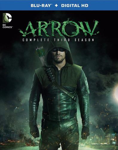 Blu Ray Arrow: Tercera Temporada - Stock - Nuevo - Sellado