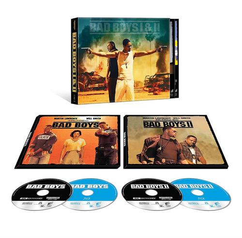 Blu Ray Bad Boys 1 & 2 En 2d - 4k - Stock - Nuevo - Sellado