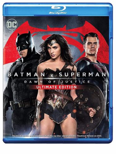 Blu Ray Batman Vs Superman Dawn Of Justice Ultimate Edition