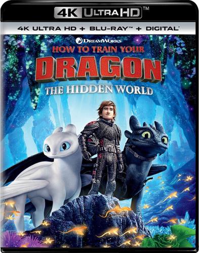 Blu Ray Cómo Entrenar A Tu Dragón 3 En 2d - 4k - Stock