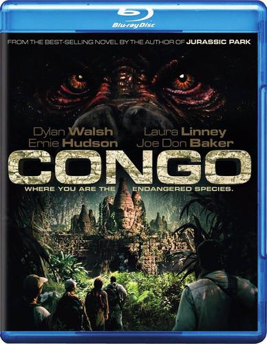 Blu Ray Congo - Stock - Nuevo - Sellado