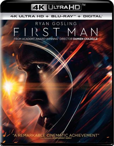 Blu Ray First Man 2d - 4k - Stock - Nuevo - Sellado