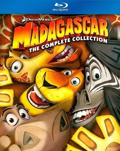 Blu Ray Madagascar: La Colección Completa - Stock - Nuevo