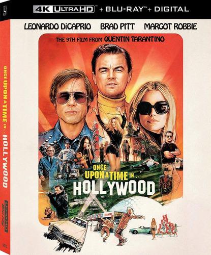 Blu Ray Once Upon A Time In Hollywood 2d - 4k- Stock- Nuevo
