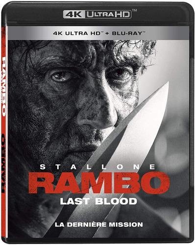 Blu Ray Rambo: Last Blood 4k - Stock - Nuevo - Sellado
