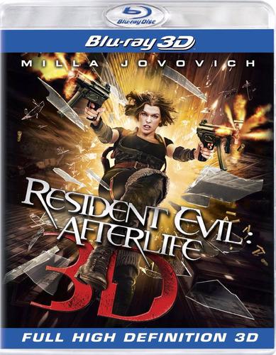 Blu Ray Resident Evil: Afterlife 3d - 2d - Stock - Nuevo