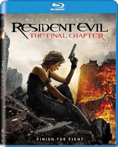 Blu Ray Resident Evil: Capítulo Final - Sock - Nuevo