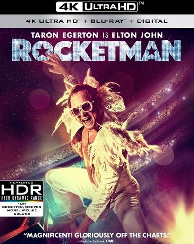 Blu Ray Rocketman 2d - 4k - Stock - Nuevo - Sellado