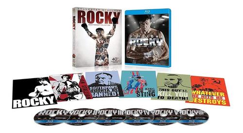 Blu Ray Rocky Colección - Stock - Nuevo - Sellado